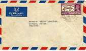 3739  Carta, Aérea,  BOMBAY- B.M.S. ( India) 1946, - Briefe U. Dokumente