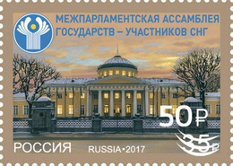 2022 3128 Russia The Interparliamentary Assembly Of The Member States Of The Commonwealth Of Independ Architecture MNH - Ungebraucht