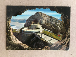 Switzerland Schweiz Suisse Svizzera - Liliput Postcard 106/75 Mm - Pilatus Kulm Hotel Bellevue - Bellevue