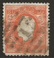 Timbre Portugal 80 R 1867 - Used Stamps