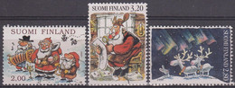 FINLANDIA 1996 Nº 1331/1333 USADO - Gebruikt
