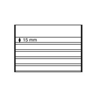 Standard Cards PVC 210x148 Mm,5 Clear Strips With Cover Sheet Black Card, 50 Per Pack - Verzamelmapjes