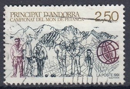 ANDORRA French 428,used - Gebruikt