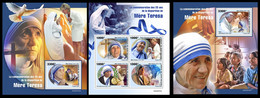 Niger  2022 Mother Teresa. (373) OFFICIAL ISSUE - Mère Teresa