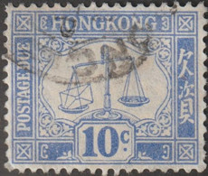 Hong Kong 1924 Y&T Taxe 5 Michel Taxe 5X. Voir Scans - Timbres-taxe