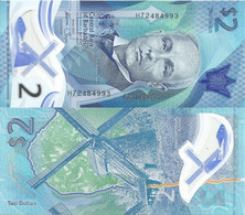 Barbados 2 Dollars 2022. UNC Polymer - Barbados