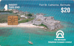 TARJETA DE BERMUDA DE FORT ST. CATHERINE - Bermuda