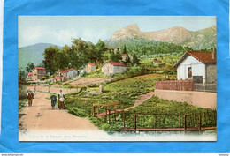 MARSEILLE- Vallon De La Barasse- Authentique Carte Années 1900 Tramways  Marseille- Tarif -édition Moulot - Saint Marcel, La Barasse, Saintt Menet