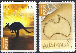 Australia U 2014 Concession Stamp 2 Val F.u. - Used Stamps