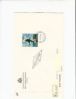 SAN MARINO  1966 -  Raccomandata - Sassone   731 - Europa/CEPT - Lettres & Documents