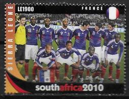 SIERRA LEONE   N° ( France ) * *  Cup 2010   Football Soccer Fussball - 2010 – Zuid-Afrika