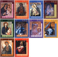 91402 MNH VATICANO 2002 LA VIRGEN EN LA BASILICA DE SAN PEDRO - Used Stamps