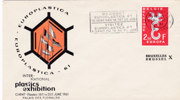 Enveloppe FDC 1064 Europa Europlastica Plastics Exhibition - 1951-1960