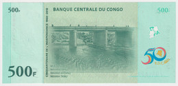 Congo Democratic Republic  500 Francs 2010 P#100 - Republiek Congo (Congo-Brazzaville)