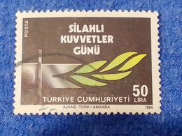 TÜRKEY--1970-80    50LİRA.       DAMGALI - Usati