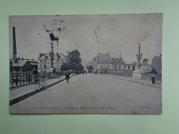 93-20-35          ILE SAINT-DENIS     Le Pont De Saint-Denis Et La Rue Méchin - L'Ile Saint Denis