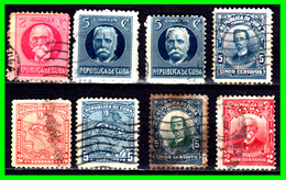 CUBA ( AMERICA DEL NORTE ) LOTE DE SELLOS DE DIFERENTES AÑO Y VALORES - Used Stamps