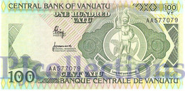 VANUATU 100 VATU 1982 PICK 1 PREFIX "AA" UNC - Vanuatu