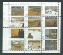 Canada # 1027a (1016-1027) Full Pane Of 12 UL PB Inscription MNH-Canada Day 1984 - Full Sheets & Multiples