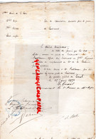 53- LAVAL-87-LIMOGES-NOMINATION GRADE LIEUTENANT-ALFRED PRUDHOMME-71 REGIMENT INFANTERIE MOBILE -LE GENERAL 25-01-1871 - Documenti Storici