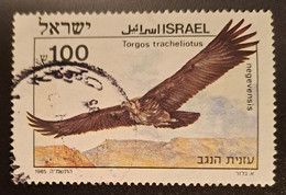 ISRAEL 1985 FALCON EAGLE BIRD USED STAMP (0) - Oblitérés (sans Tabs)