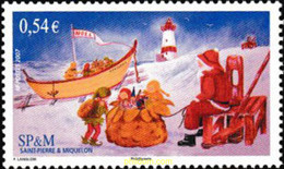 227454 MNH SAN PEDRO Y MIQUELON 2006 NAVIDAD - Used Stamps