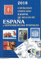 ESLICAT18-L4253PC-TCATESP.España Spain Espagne LIBRO CATALOGO  DE SELLOS EDIFIL 2018 - Spanje