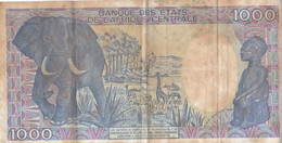 1000 FRANCS GUINEE AFRIQUE CENTRALE - États D'Afrique Centrale