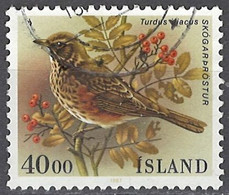 Iceland Island 1987. Mi.Nr. 669, Used O - Used Stamps