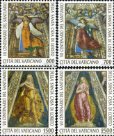 117100 MNH VATICANO 1995 700 ANIVERSARIO DEL SANTUARIO DE LORETO - Oblitérés