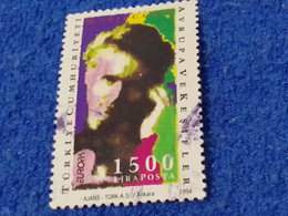 TÜRKEY--1990- 00  -   1500TL       E-CEPT  DAMGALI - Used Stamps