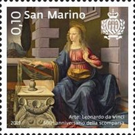 2019 - SAN MARINO - Dipinti  3v -  NH - ** - Neufs