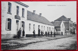 CPA Marchipont, Honnelles - La Rue Du Pont - Honnelles