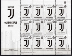 2019 - SAN MARINO - Juve Calcio 1 Minifoglio -  NH - ** - Neufs