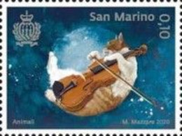 2020 - SAN MARINO - Animali 4v -  NH - ** - Unused Stamps