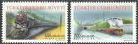 2002 TURKEY VEHICLES - TRAINS LOCOMOTIVES MNH ** - Ungebraucht