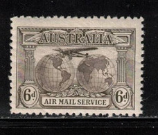 AUSTRALIA Scott # C3 MH - Plane Over Globe 1 - Ungebraucht