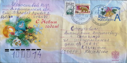 1998.2007.2008..RUSSIA..  COVER WITH  STAMPS...PAST MAIL.. - Brieven En Documenten