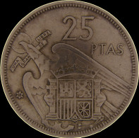 LaZooRo: Spain 25 Pesetas 1958 XF / UNC - 25 Pesetas