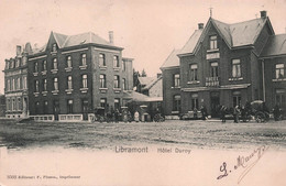 Belgique - Libramont - Hotel Duroy - Animé  - Carte Postale Ancienne - - Libramont-Chevigny