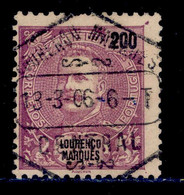 ! ! Lourenco Marques - 1898 D. Carlos 200 R - Af. 43 - Used - Lourenco Marques