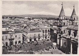 ACIREALE  CATANIA  PIAZZA DUOMO  VG  1957 - Acireale