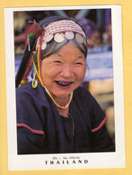 Older Thai Woman, People - Aka Hilltribe, Chiangrai, Thailand - Asia