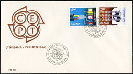 Islande - Island - Iceland FDC2 1988 Y&T N°635 à 636 - Michel N°682 à 683 - EUROPA - FDC