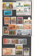 BRÉSIL ANNÉE 1991 LOT DE 26 TIMBRES ** Cote : 32,85 - Ungebraucht