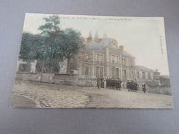 EPONE, YVELINES, LA MAIRIE ET LES ECOLES, CPA - Epone