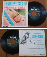 RARE French EP 45t RPM BIEM (7") FRANCE GALL «Bonsoir John-John» (1966) - Collector's Editions
