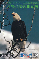 TARJETA DE JAPON DE UN AGUILA (EAGLE)  (no Es Tarjeta Telefonica) - Eagles & Birds Of Prey