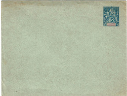 CTN27B - NOUVELLE CALEDONIE  EP ENVELOPPE 15c 147x112 Mm TRACES CHARNIERE AU VERSO - Postal Stationery