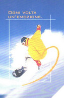 Italy:Used Phonecard, Telecom Italia, 2.50 EUR, Snowboarder, 2004 - Public Themes